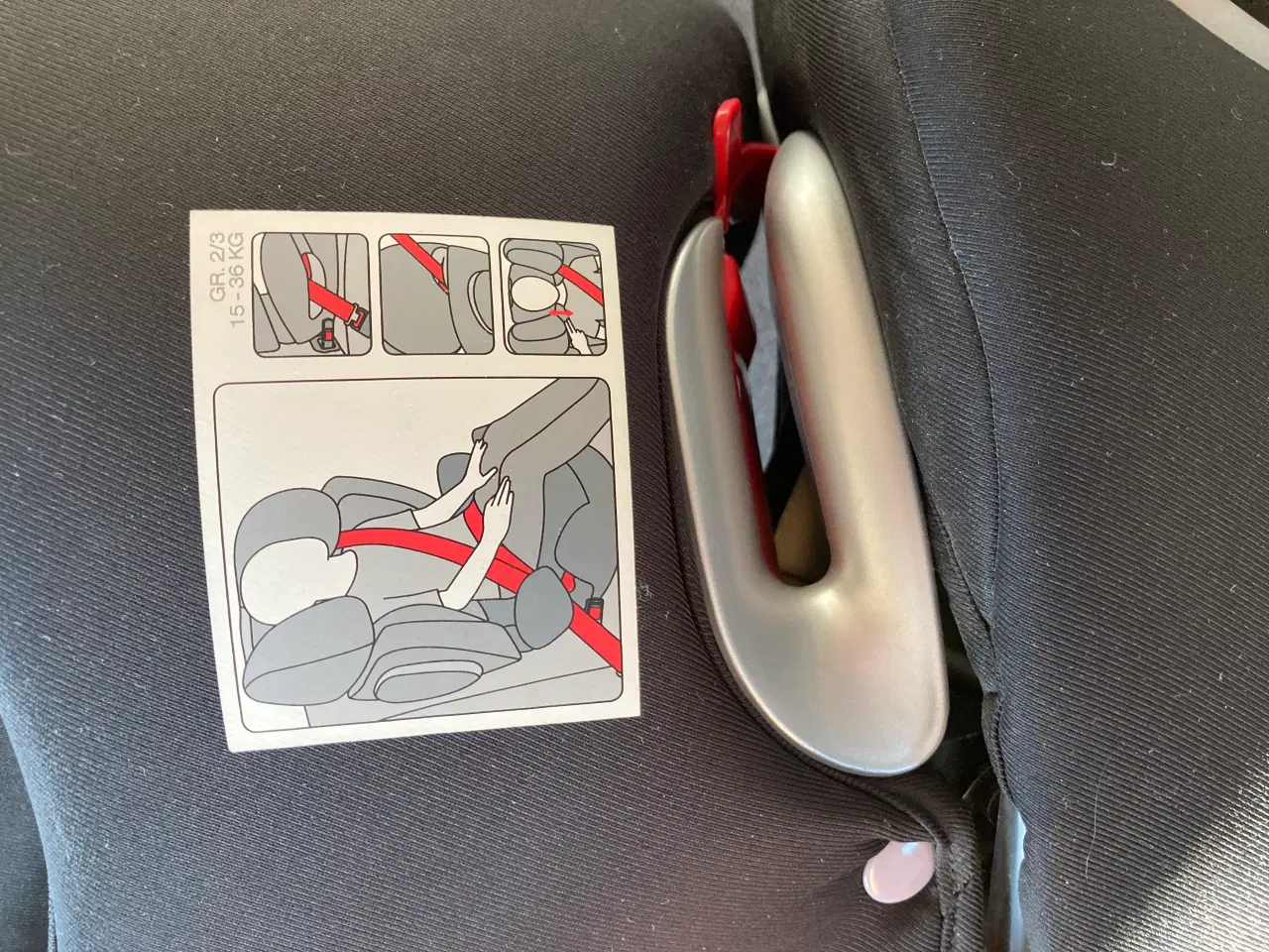 Billede 7 - Cybex solution Q2-fix autostol 3-12 år (15-36 kg) 