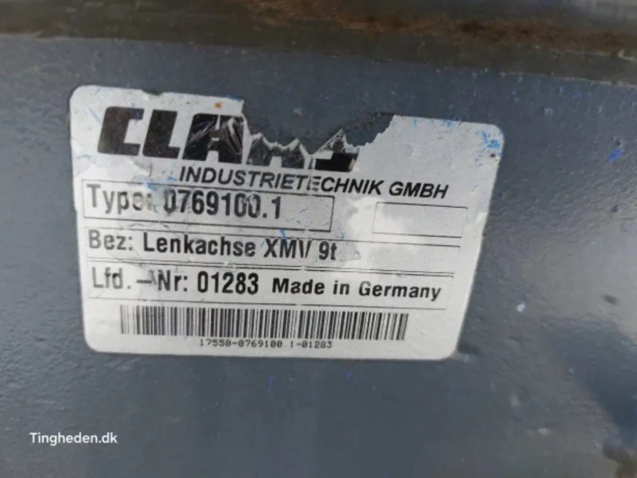 Billede 3 - Claas Lexion 570 Bagaksel 07691001