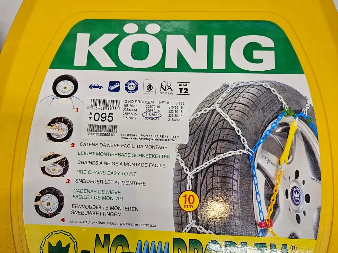 Billede 1 - Snekæder til bil 