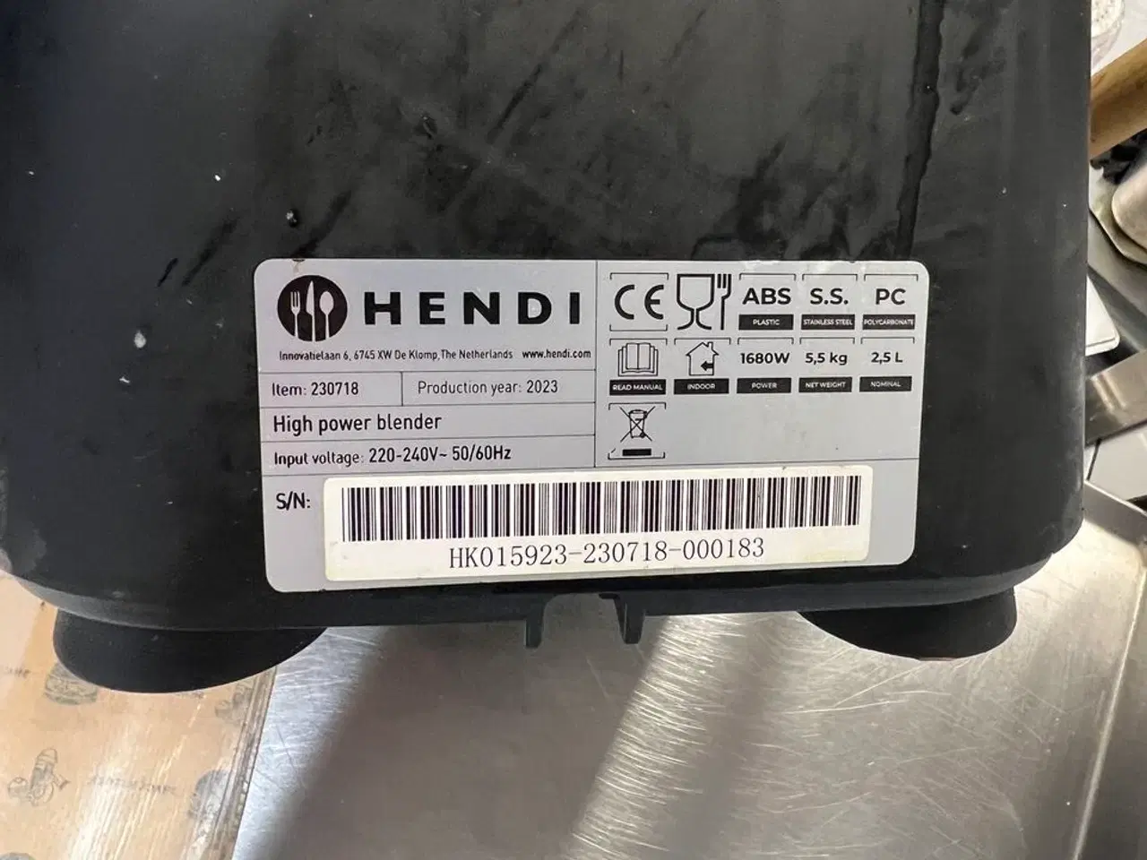 Billede 4 - Blender HENDI 230718