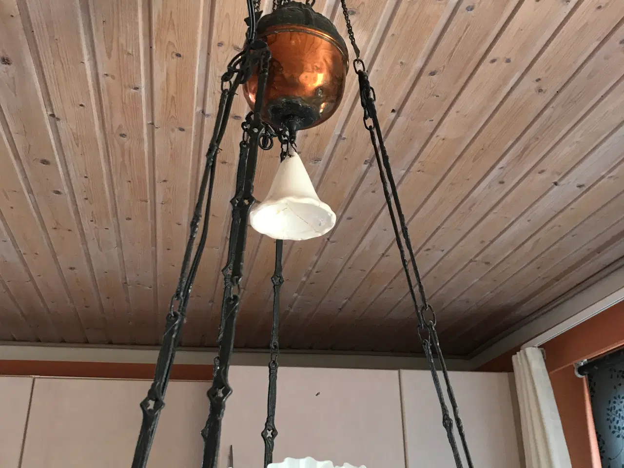 Billede 3 - Lampe til el eller petrolie