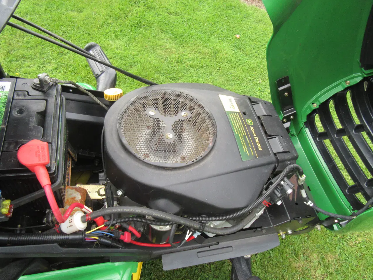 Billede 9 - John Deere havetraktor x 304  med 4hjulsstyring