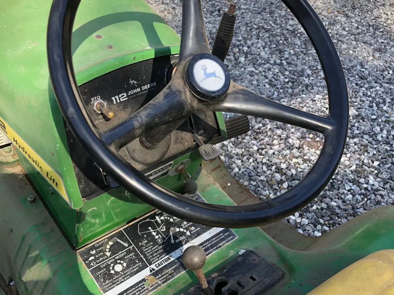 Billede 5 - John Deere 112 havetraktor veteran