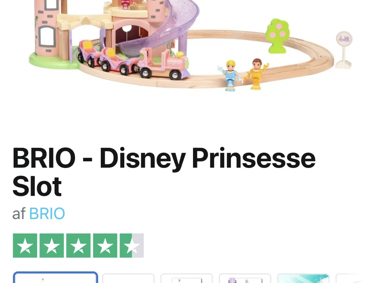 Billede 1 - Brio Prinsesse togbane