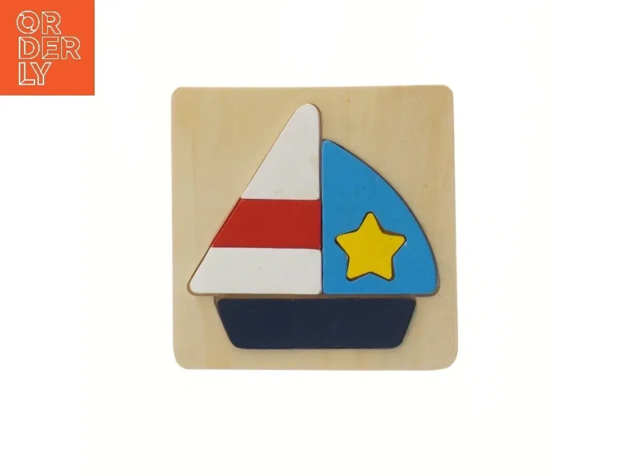 Billede 1 - Båd puslespil (str. 15x15 cm)