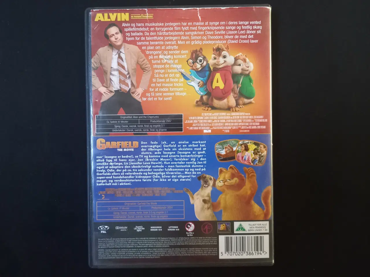 Billede 2 - Alvin og de frække jordegern Garfield the movie