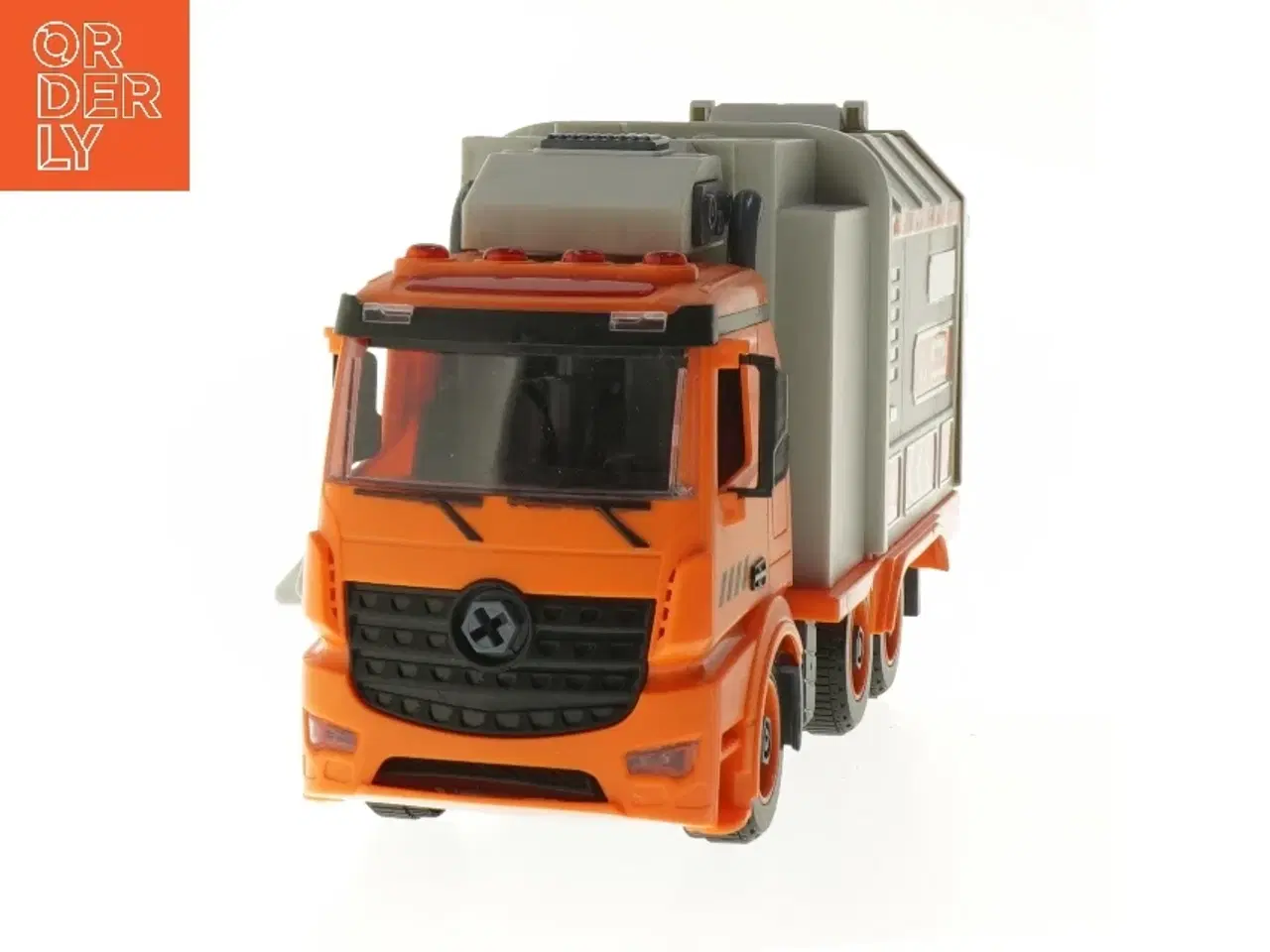 Billede 1 - Lille legetøjsskraldebil (str. 15x9x30 cm)