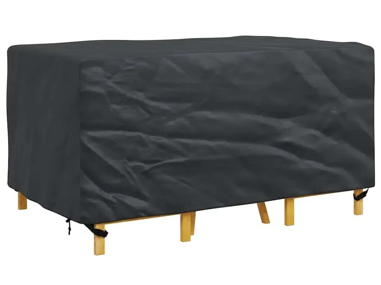Billede 3 - Overtræk til havemøbler Sort 150 x 90 x 75 cm 600D