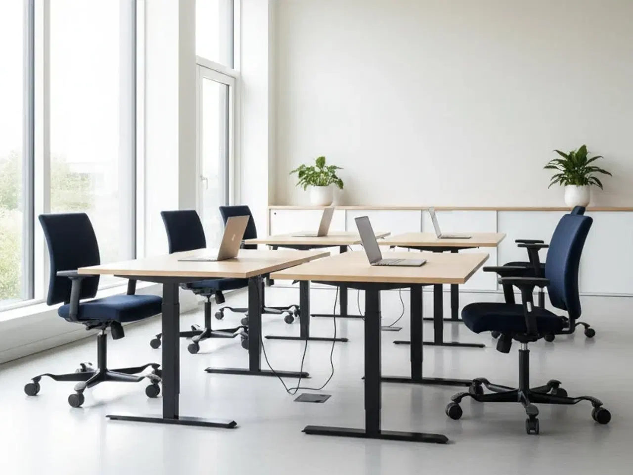 Billede 2 - HÅG H04 4200 - Mørkeblå 200mm