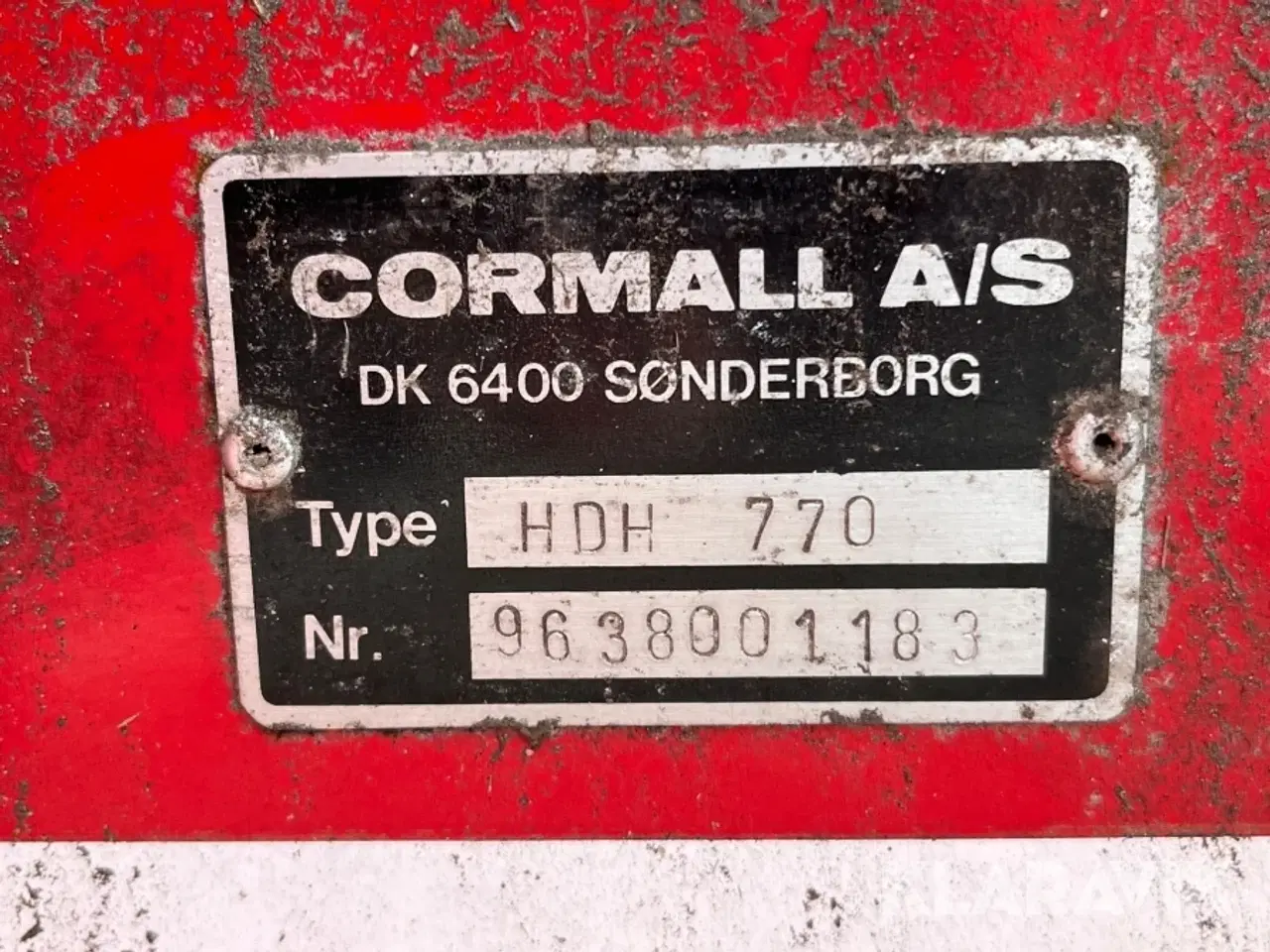 Billede 6 - Halmsnitter Cormall HDH 770