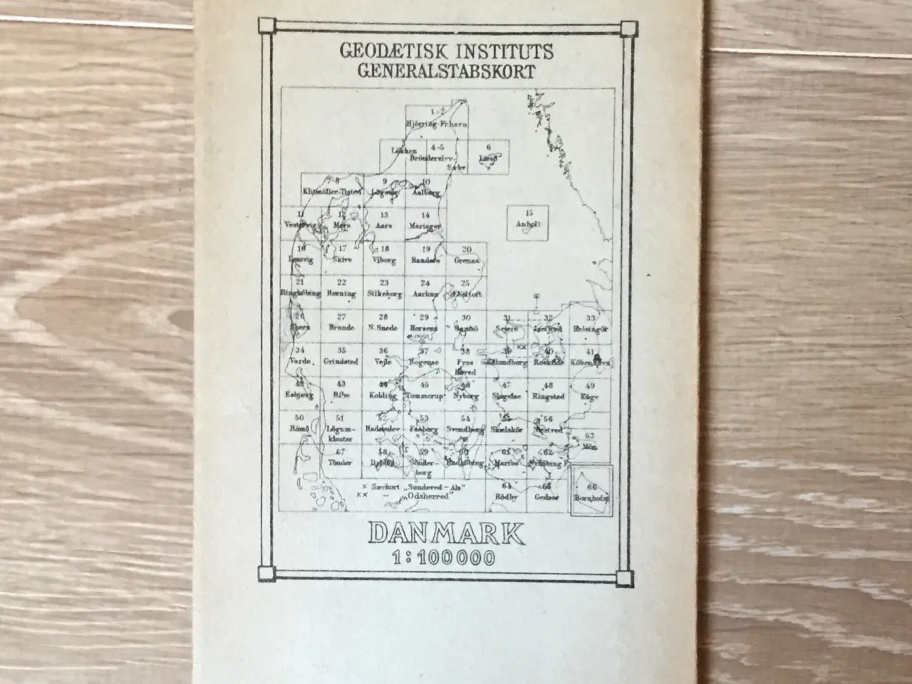 Billede 2 - Generalstabskort Blad 33 Helsingør 1:100000