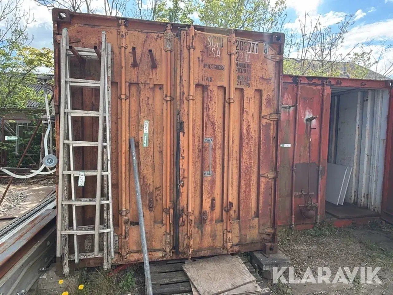 Billede 2 - Container 20 fods med indhold