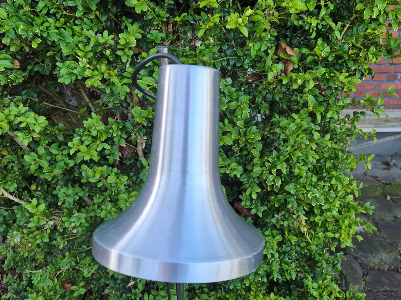 Billede 1 - Retro gulvlampe med elegant skærm