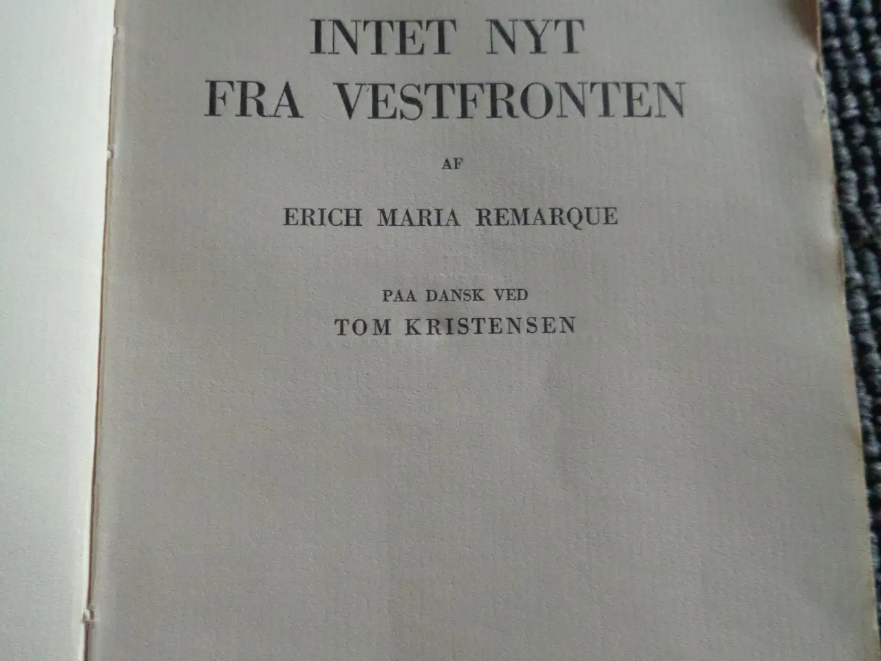 Billede 4 - Intet nyt fra Vestfronten