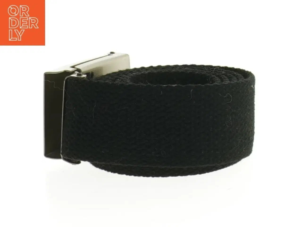 Billede 3 - Sort bælte med spænde (str. 106 cm)