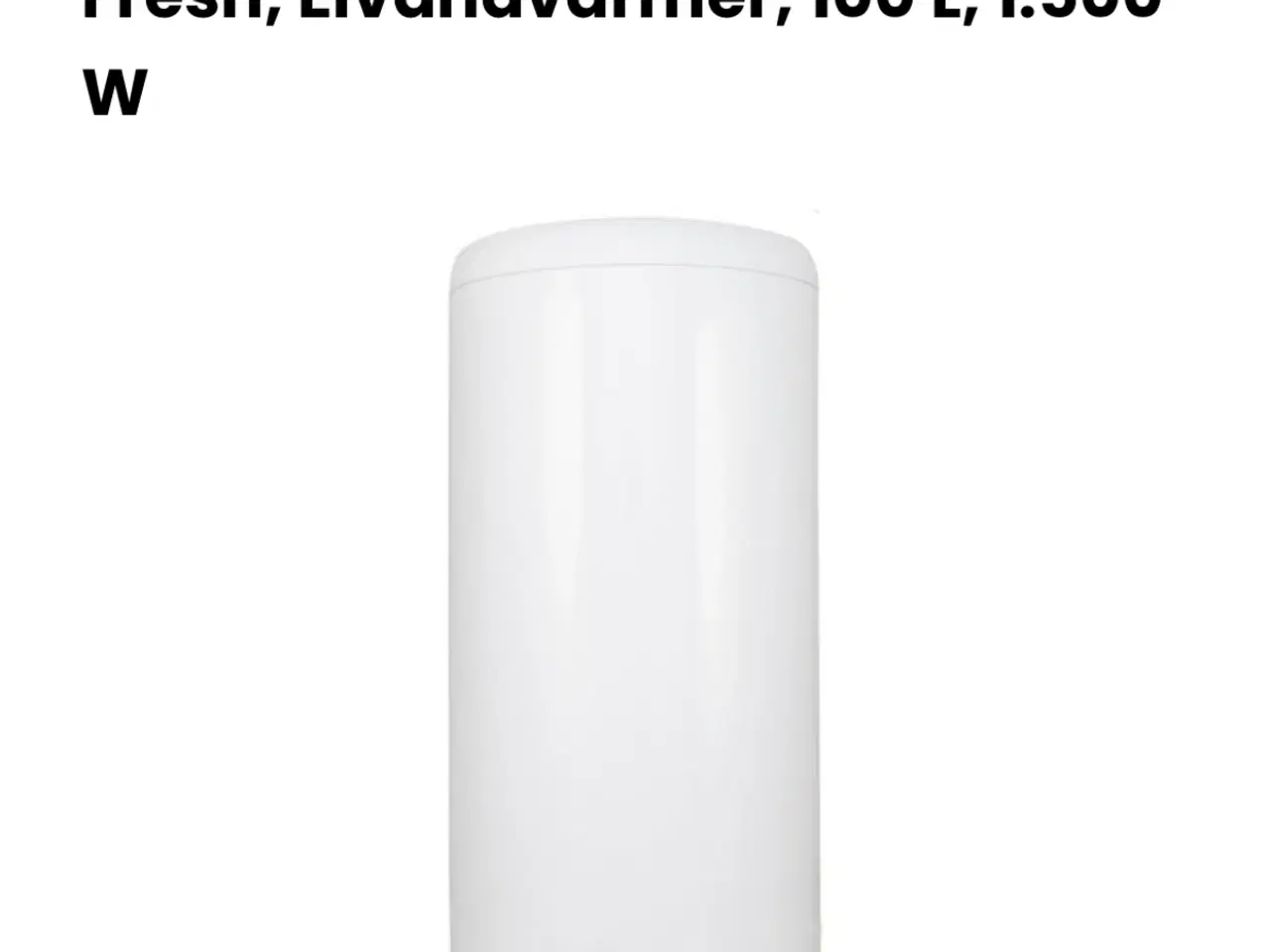 Billede 1 - Varmtvandsbeholder