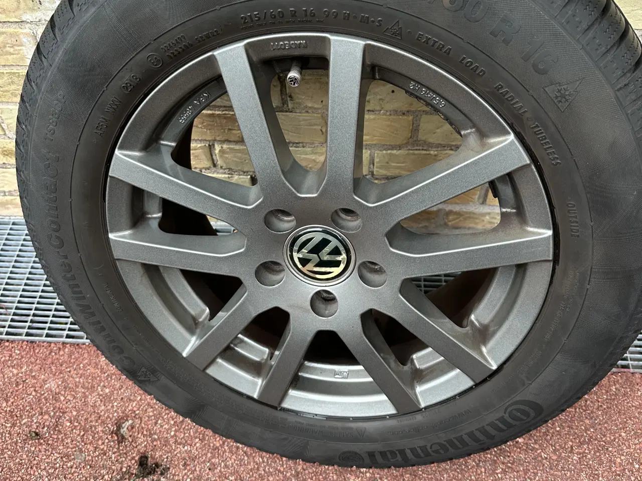 Billede 2 - Vinterdæk på alu fælge