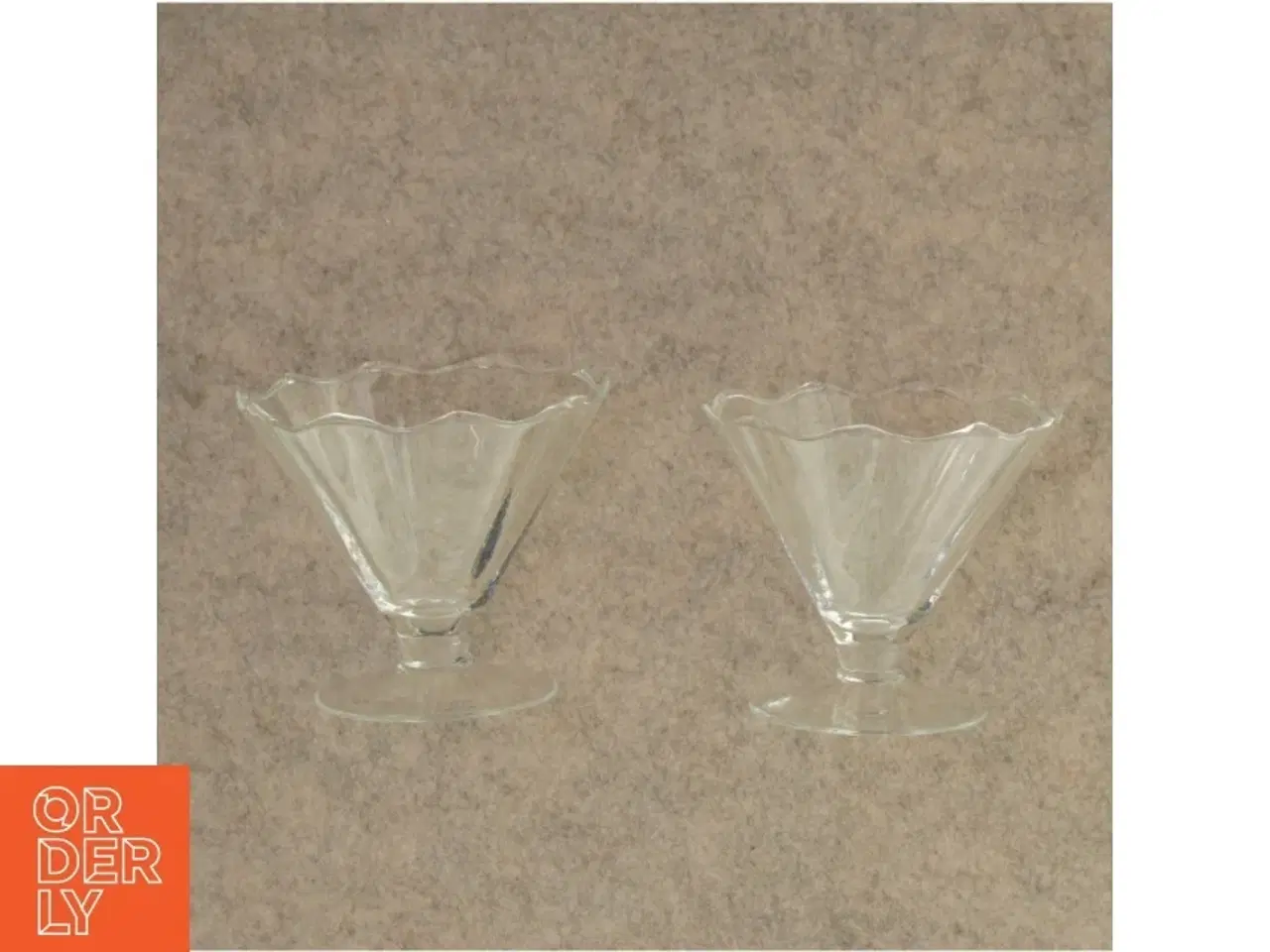 Billede 1 - Glas til isdessert (str. 10 x 11 cm)