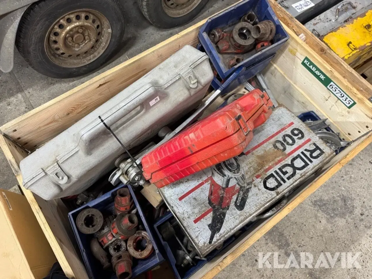 Billede 9 - Rørbukker og værktøj Ridgid 600