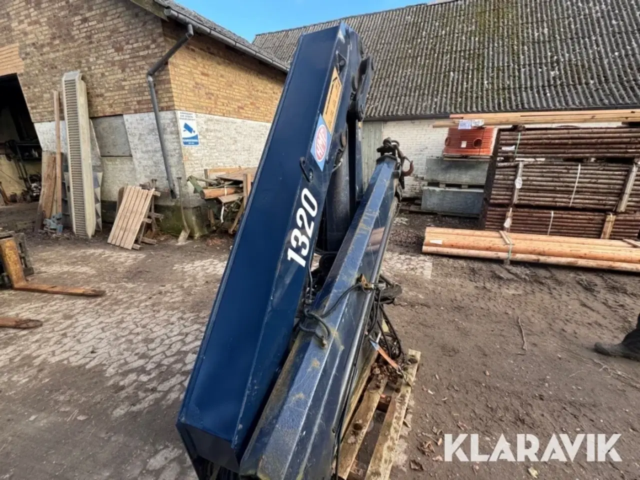 Billede 3 - Kran HMF 1320