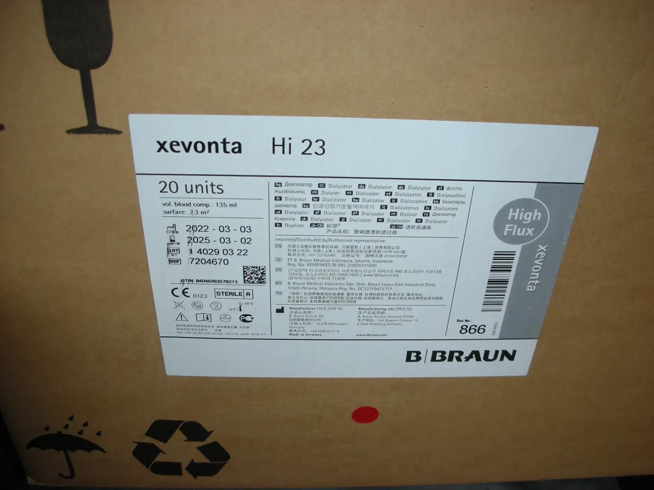 Billede 2 - B Braun Xevonta HI23.