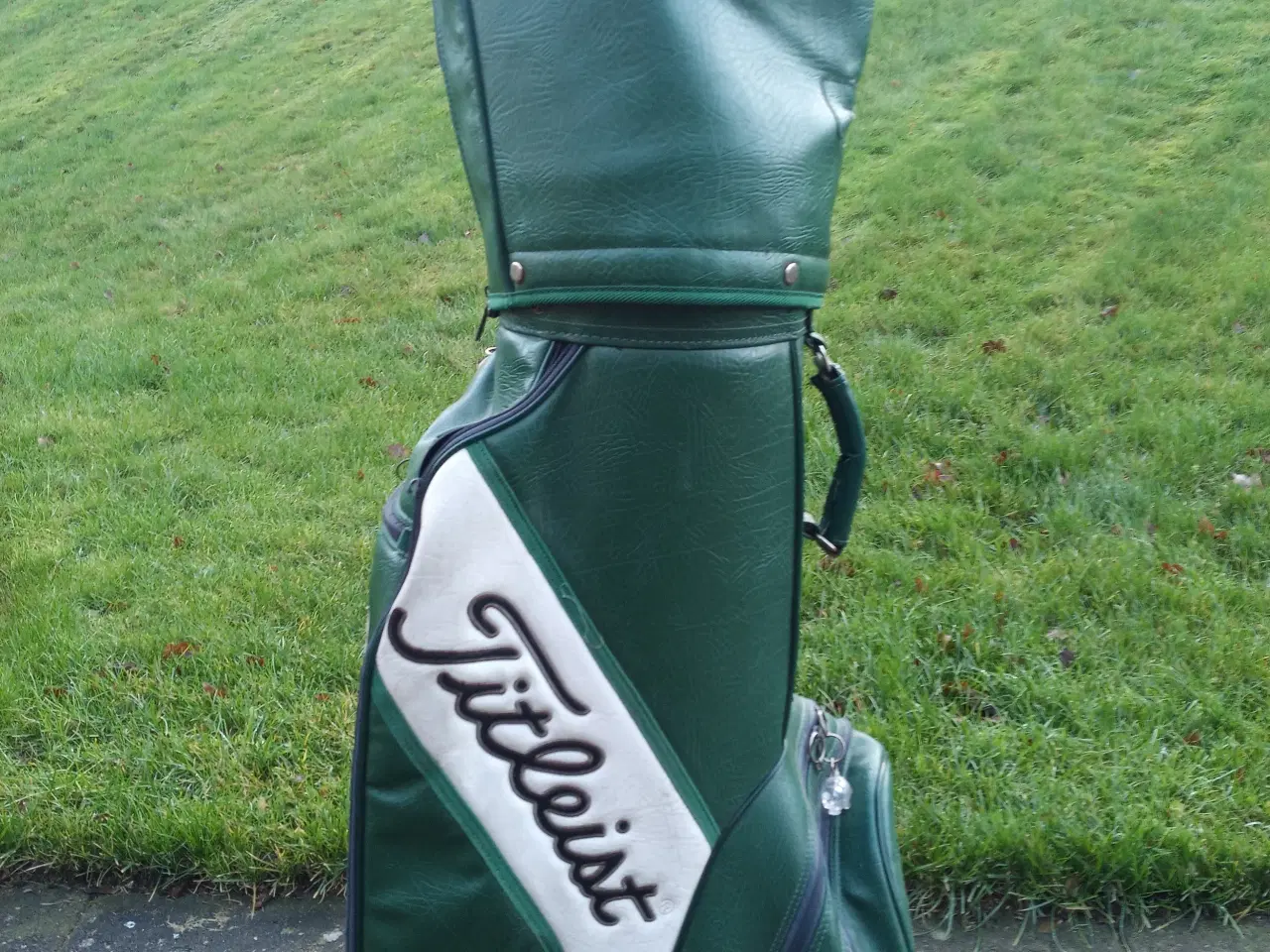 Billede 1 - Golfbag incl 12 jern, køller, putter +"fiskestang"