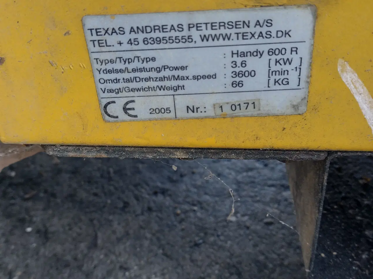 Billede 4 - Texas fejemaskine 