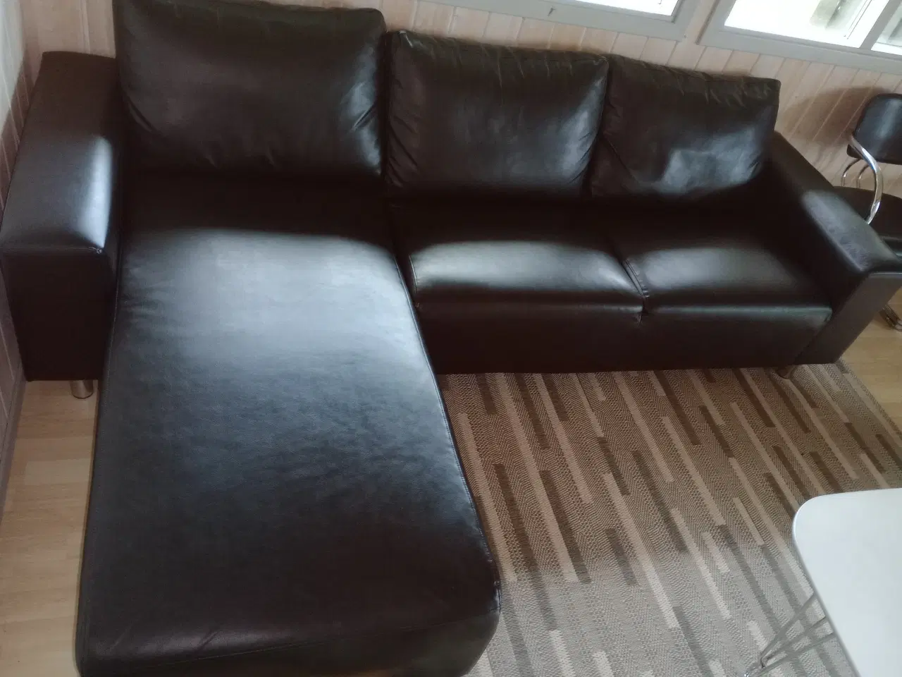 Billede 1 - Sofa med chaiselong