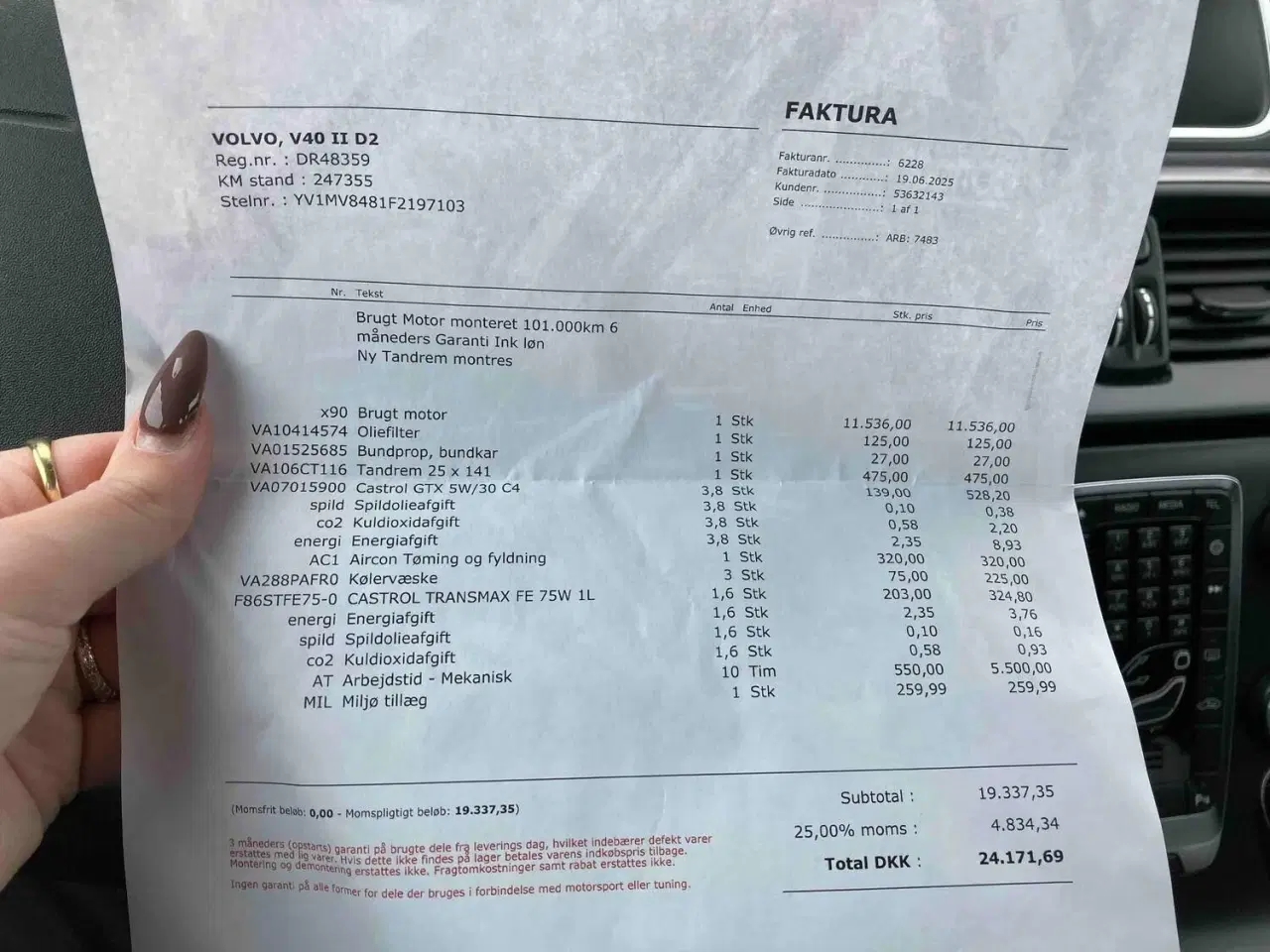 Billede 11 - Volvo V40 1,6 D2 DRIVe-E Kinetic 115HK 5d 6g