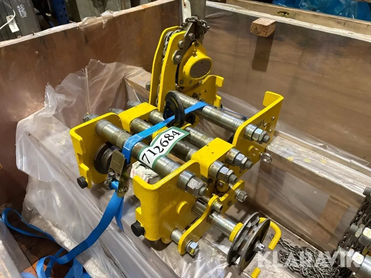 Billede 1 - Løbekat med talje Exo 1 tons - med side og endeforskydning