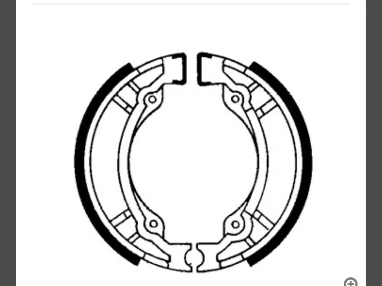 Billede 3 - PGO Hot 50/Comet/PMX/G-Max. Nye Bremsebakker