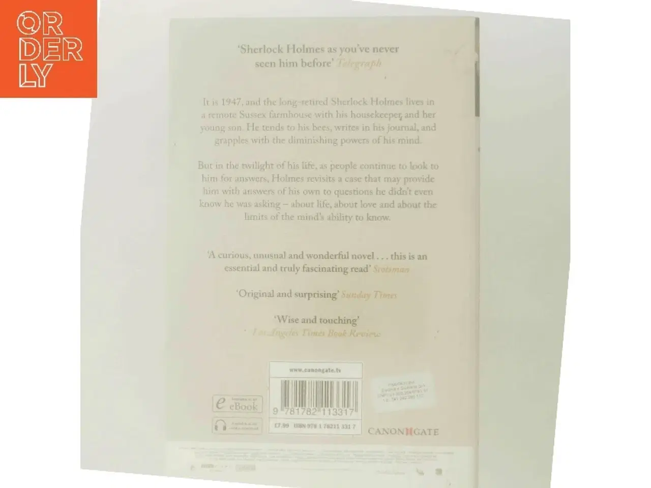 Billede 3 - Mr Holmes af Mitch Cullin (Bog)