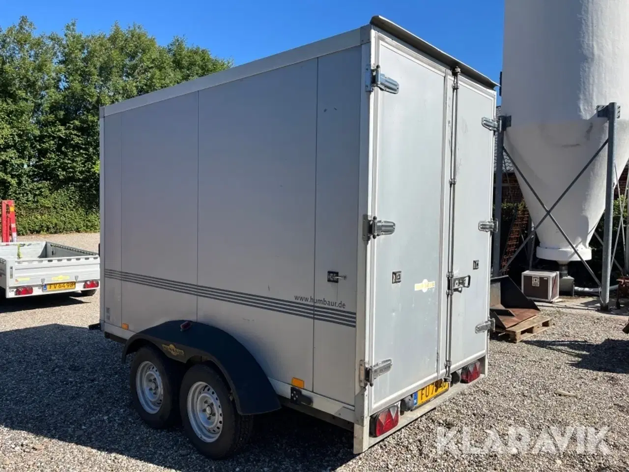 Billede 5 - Trailer Humbaur HK 25 cargomodel isoleret