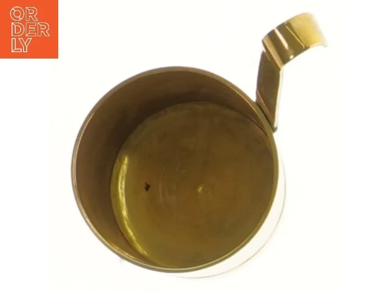 Billede 2 - Messing målekop med håndtag (str. ø 6 cm, 16 cm)