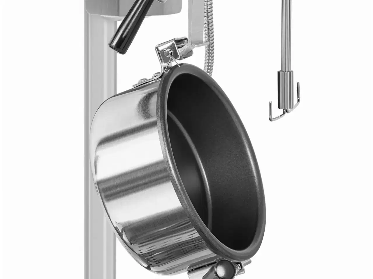 Billede 2 - Popcornmaskine 88 L – 1600 W – blå 56 x 42 x 77 cm