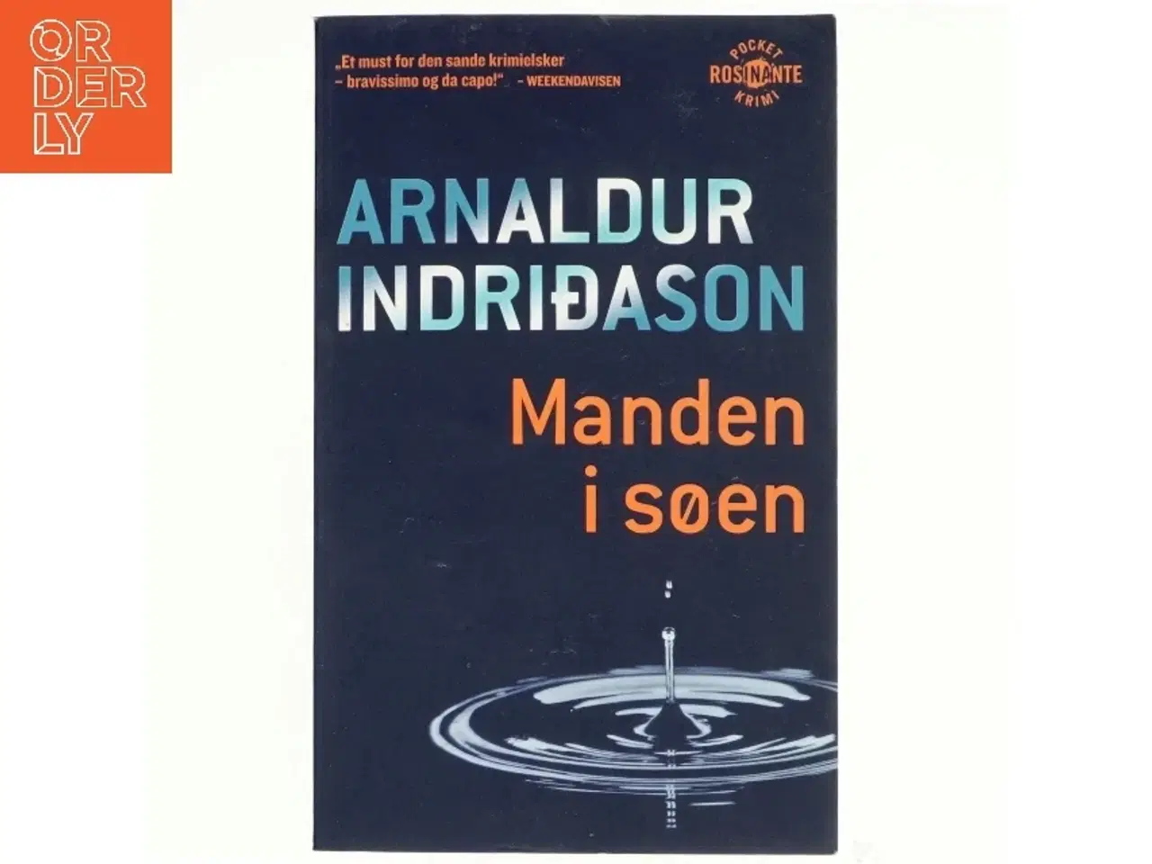 Billede 1 - Manden i søen : krimi af Arnaldur Indriðason (Bog)