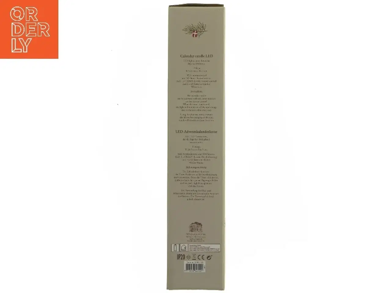 Billede 3 - LED kalenderlys fra Det Gamle Apotek (str. 24,5, ø 5 cm)