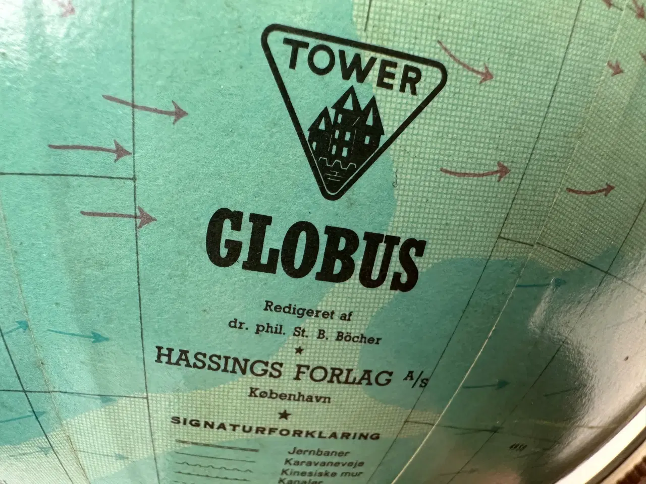 Billede 8 - Vintage "Tower" globus