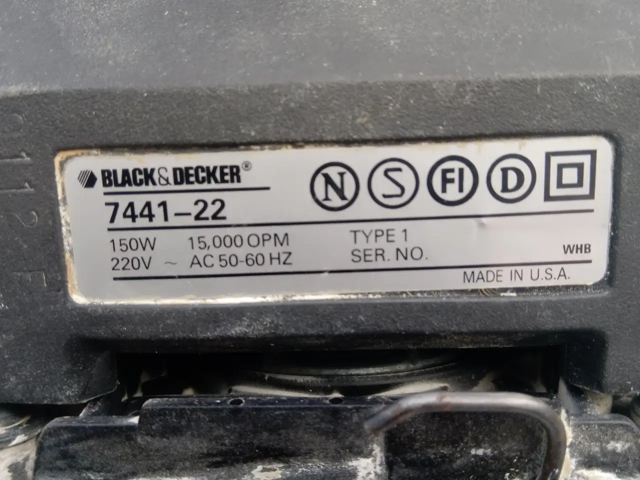 Billede 3 - Rystepudser Black & Decker mini sander