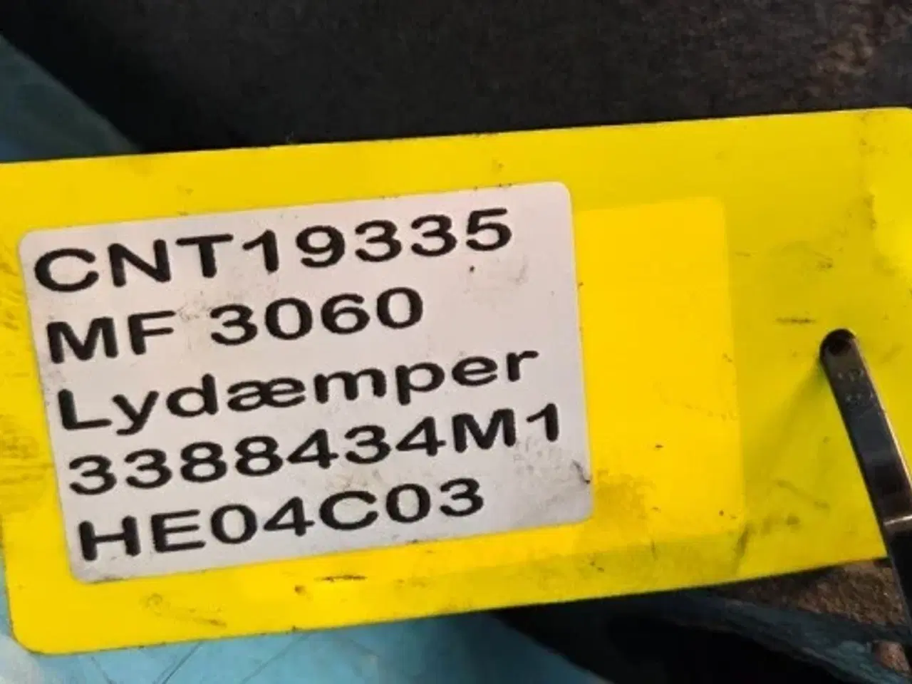 Billede 13 - Massey Ferguson 3060 Lyddæmper 3388434M1