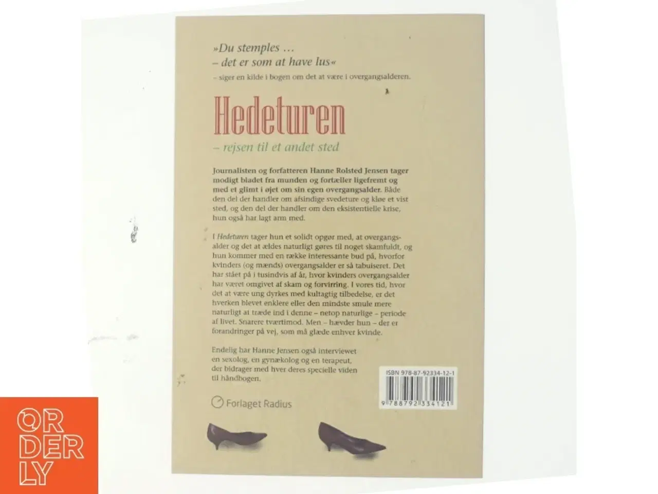Billede 3 - Hedeturen - rejsen til et andet sted : en brugsbog om overgangsalderen af Hanne Rolsted Jensen (Bog)