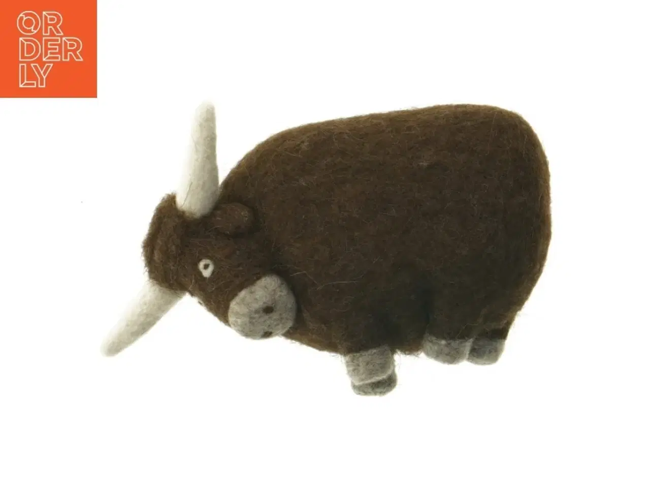 Billede 1 - (Ubrugt) Filtet legetøjs tyr fra Muji