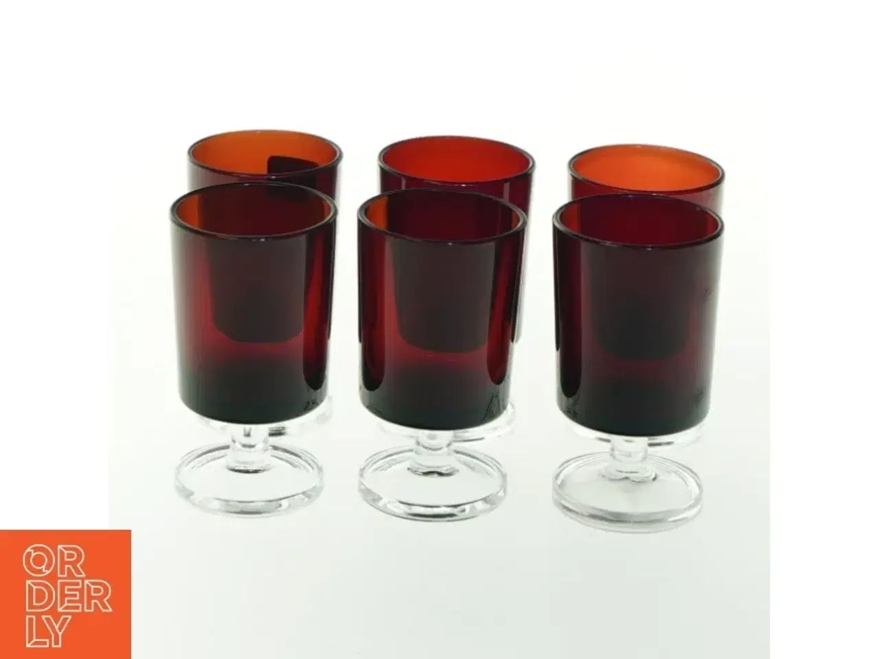 Billede 5 - Rødvinsglas (str. H. 7 cm ø. 4 cm)