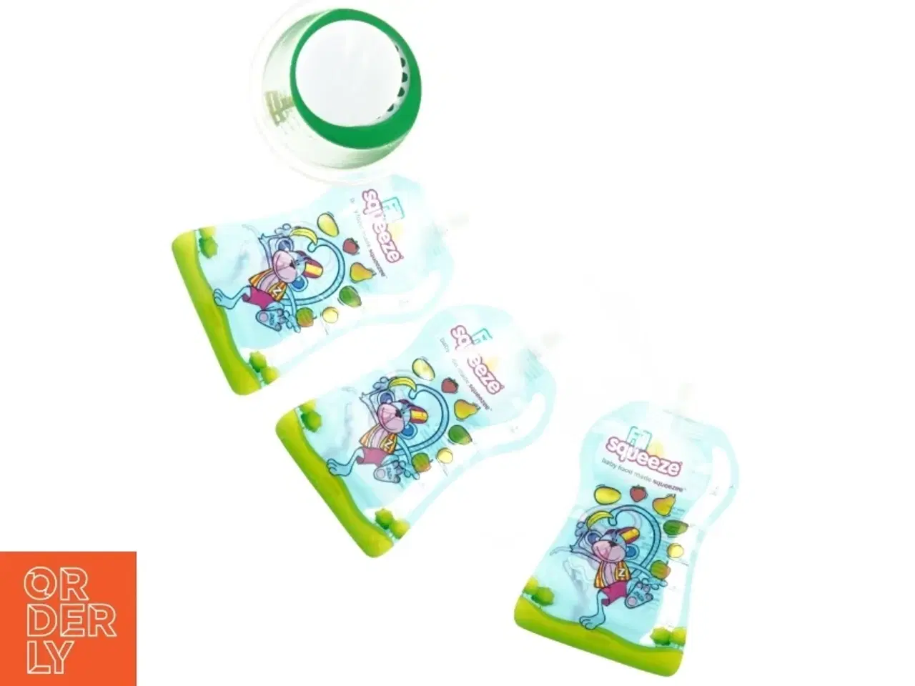 Billede 6 - Fill n squeeze med genanvendelige poser til babymad (str. 19 x 14 cm)