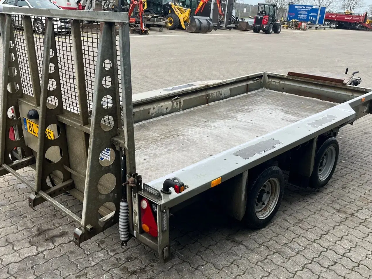 Billede 4 - Ifor Williams gx125 HD-R Nysynet maskintrailer