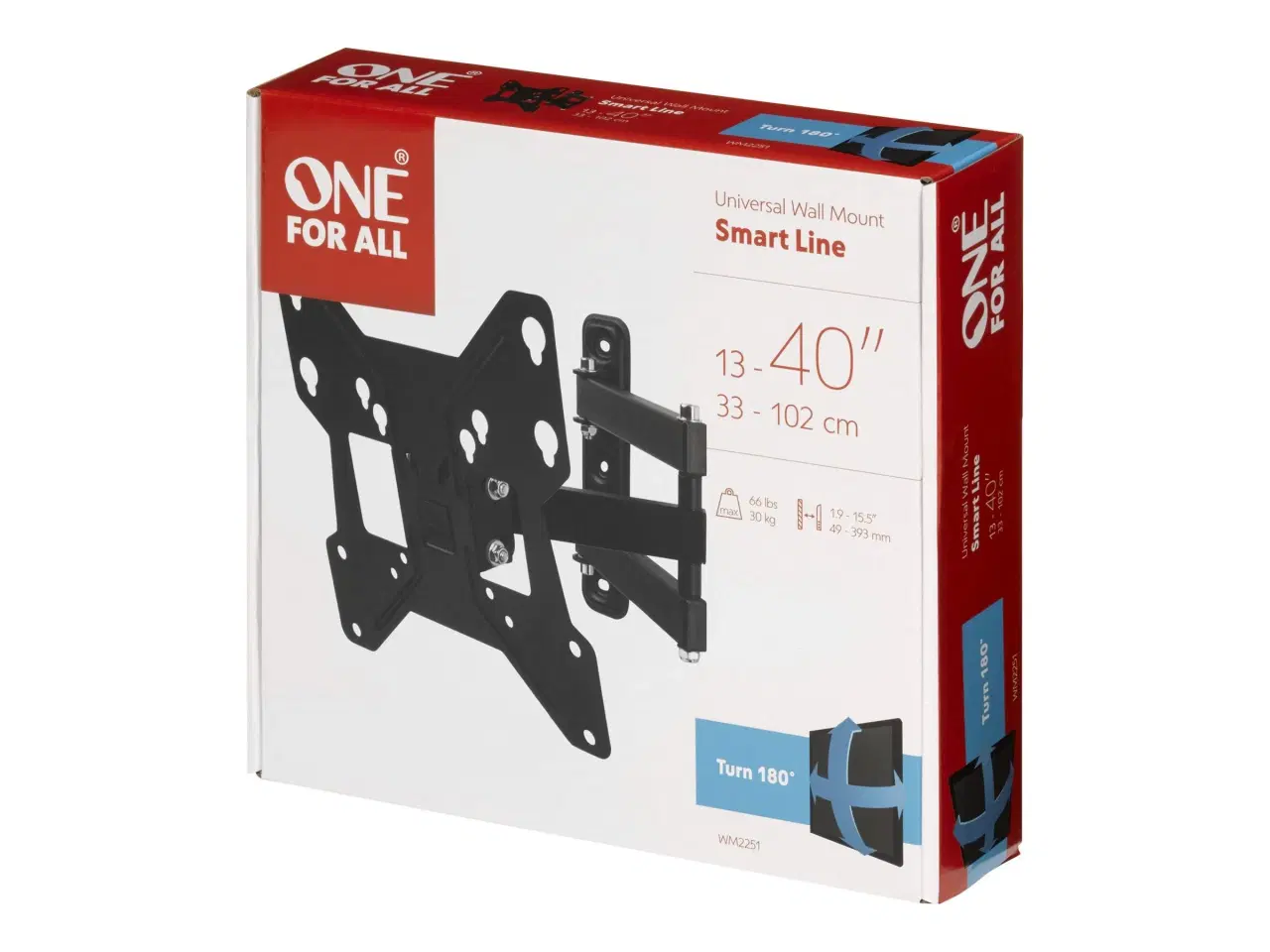 Billede 4 - Vægbeslag til TV – One For All Smart WM 2251