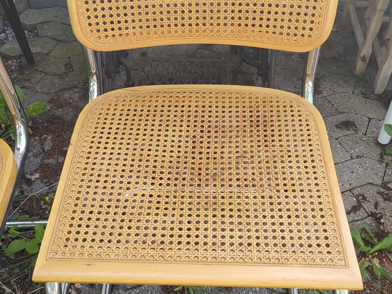 Billede 2 - Barberstole. Frisvinger stole. 2 stk. Læs tekst.