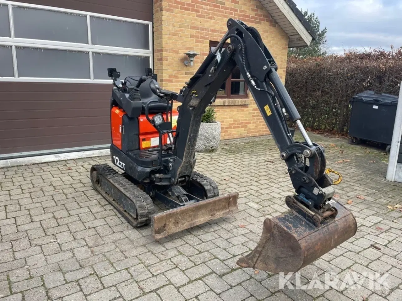 Billede 3 - Gravemaskine Eurocomach 12ZT med compacttilt