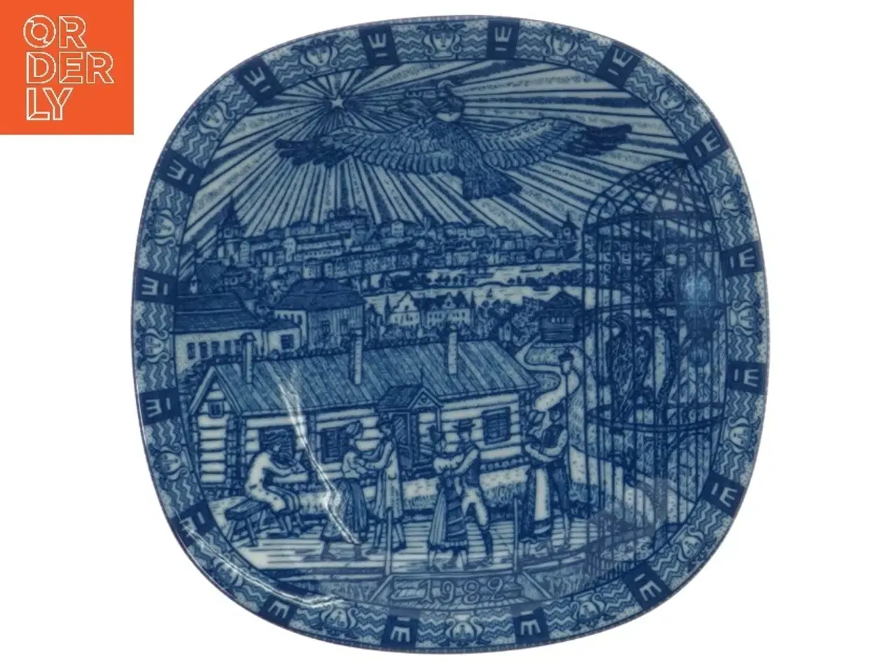 Billede 1 - Rrstrand Samlerplatte 1982 fra Rrstrand (str. Ø 19,5 cm)