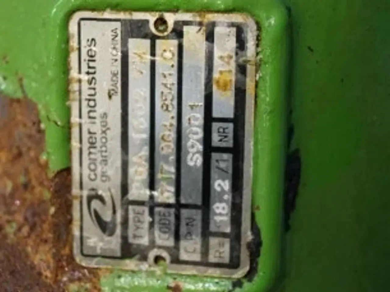 Billede 2 - Faresin Fodervogn Gearkasse PGA1602 VM